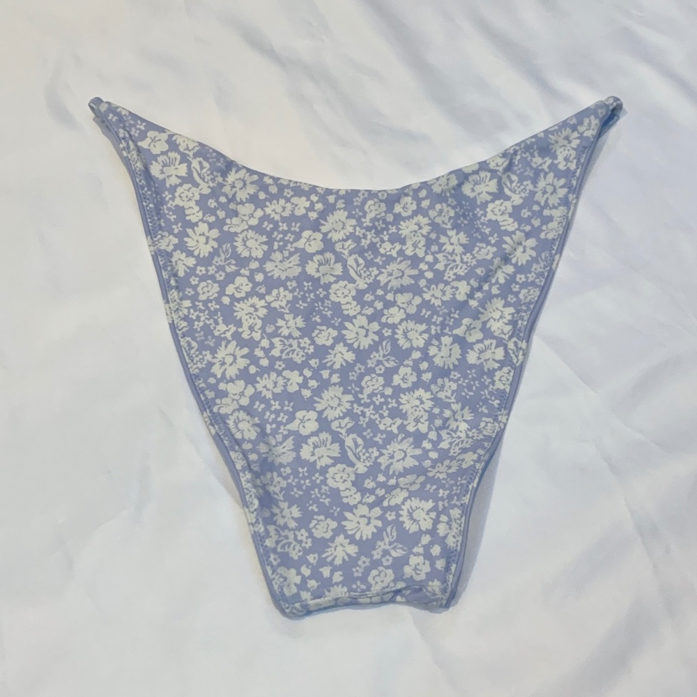 Madewell Reversible String Bikini Bottom Lavender… - image 2